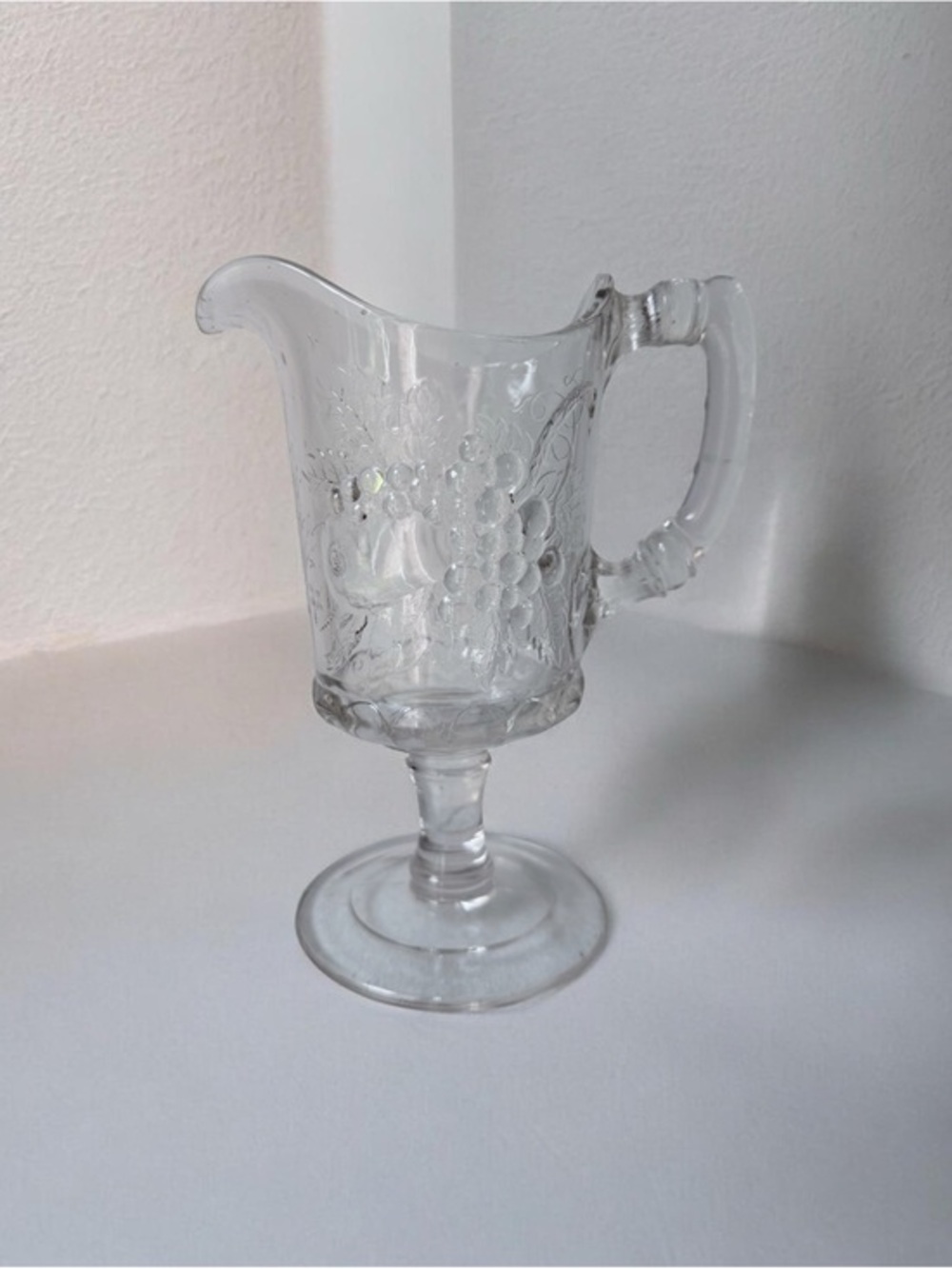 Dalzell Gilmore Leighton Strawberry & Currant or Three Fruits Milk EAPG Pitcher